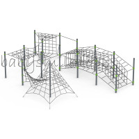 Ігровий канатний майданчик В-022